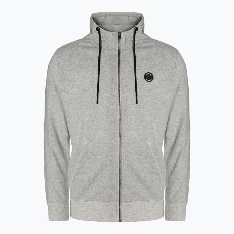 Pánská mikina Pitbull West Coast Hooded Zip Small Logo F.Terry 220 grey/melange 5