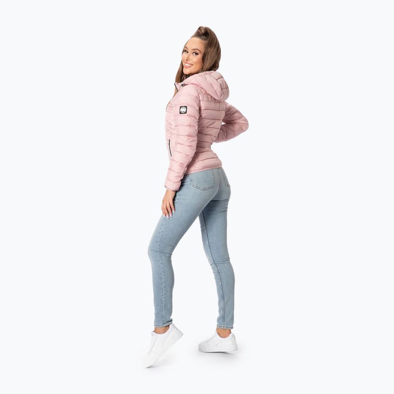 Dámská péřová bunda Pitbull West Coast Seacoast powder pink 3