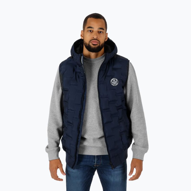 Pánské bez rukávů Pitbull West Coast Carver dark navy