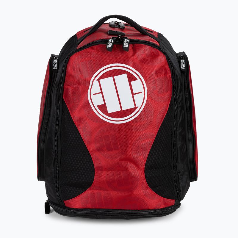 Batoh Pitbull West Coast Big Convertible Logo red