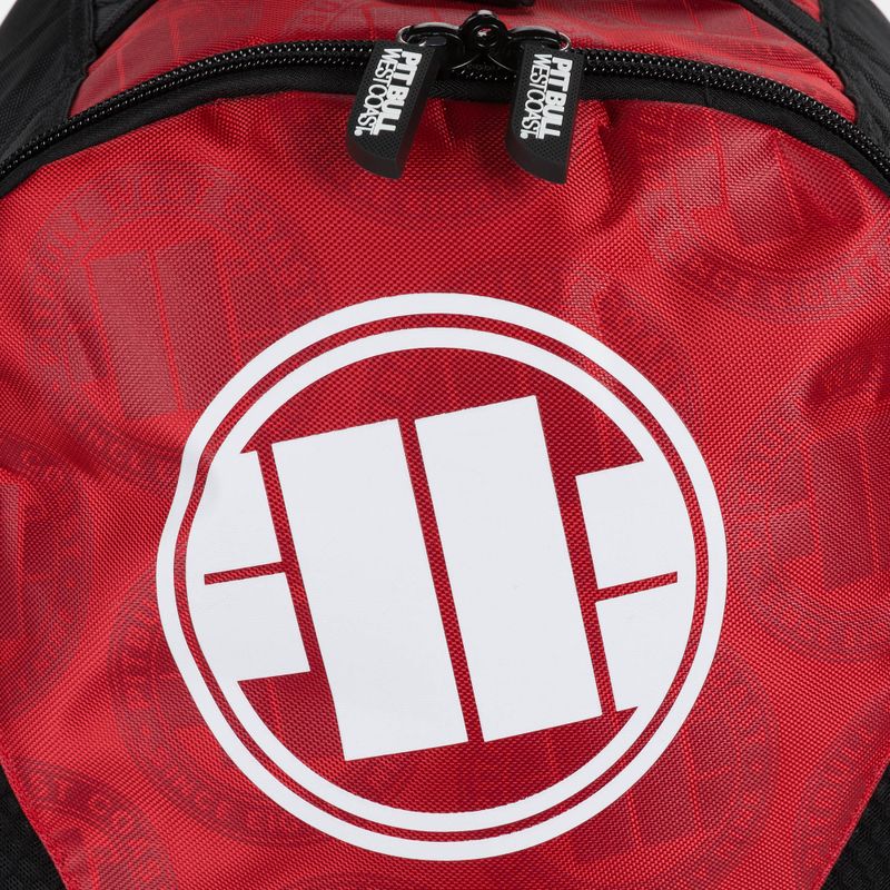 Batoh Pitbull West Coast Big Convertible Logo red 4