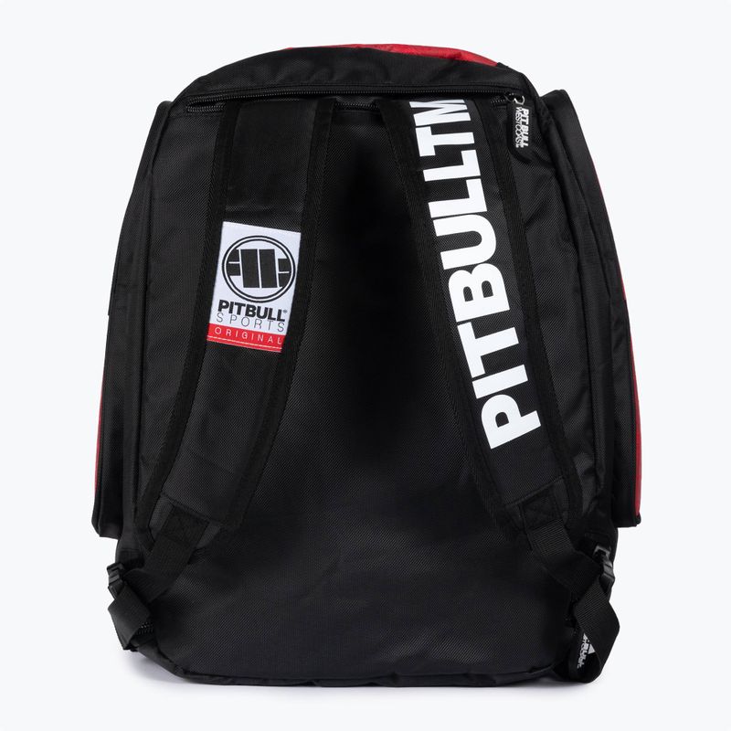 Pánský batoh Pitbull West Coast Medium Convertible Logo red 3