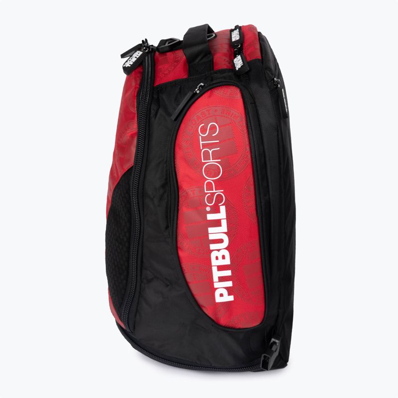 Pánský batoh Pitbull West Coast Medium Convertible Logo red 5