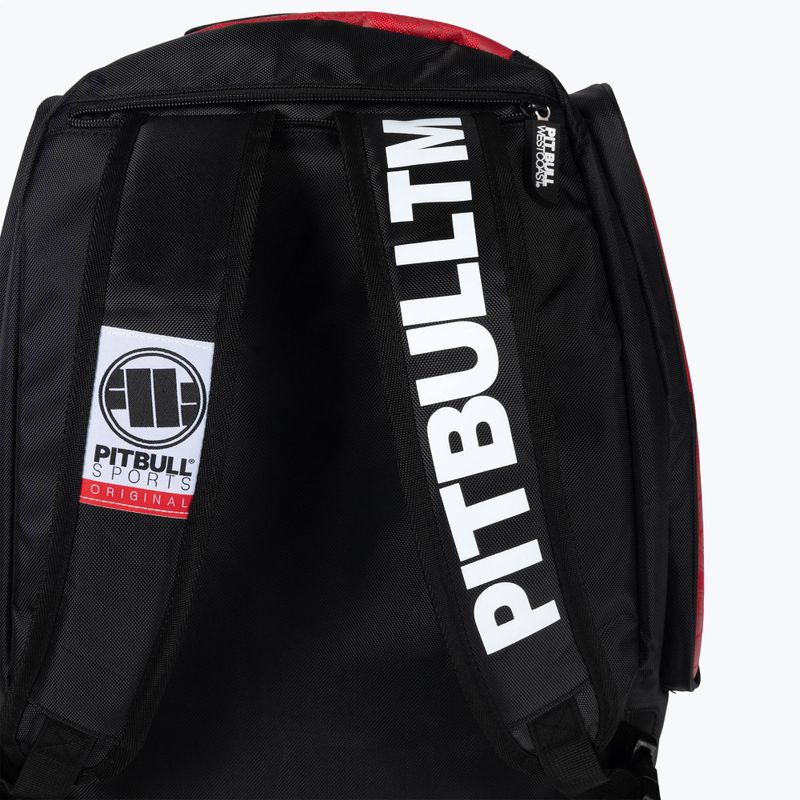 Pánský batoh Pitbull West Coast Medium Convertible Logo red 6