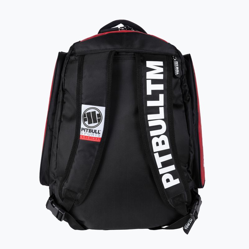 Pánský batoh Pitbull West Coast Medium Convertible Logo red 9
