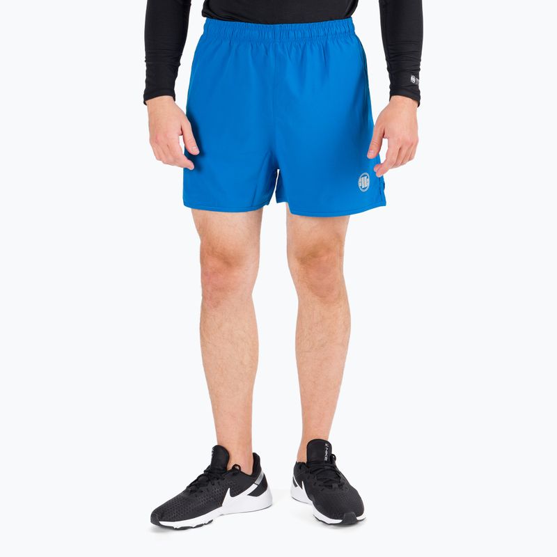 Pánské tréninkové šortky Pitbull West Coast Performance Small Logo blue 5