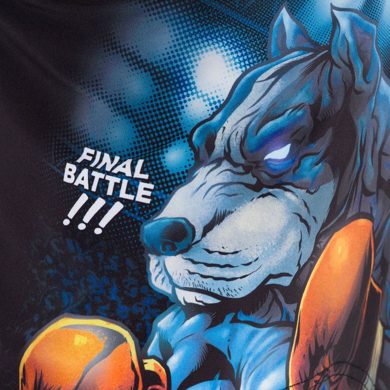 Pánské grapplingové šortky Pitbull West Coast Grappling Master Of Boxing black 7