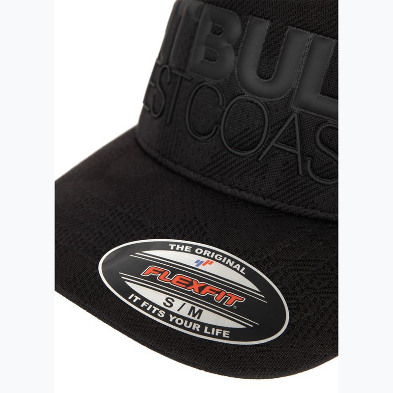 Pánská kšiltovka Pitbull West Coast Full Cap Jaquard Camo Tnt Hybrid black 4