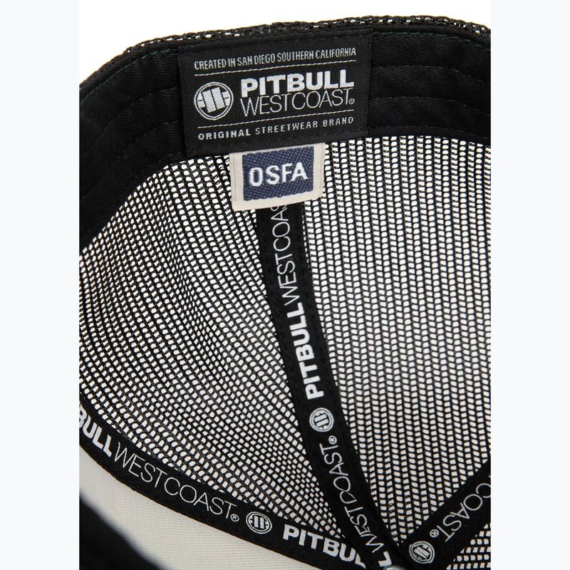 Pánská kšiltovka Pitbull West Coast Mesh Snapback ,,Blood Dog" Camo Trucker wood/black 6