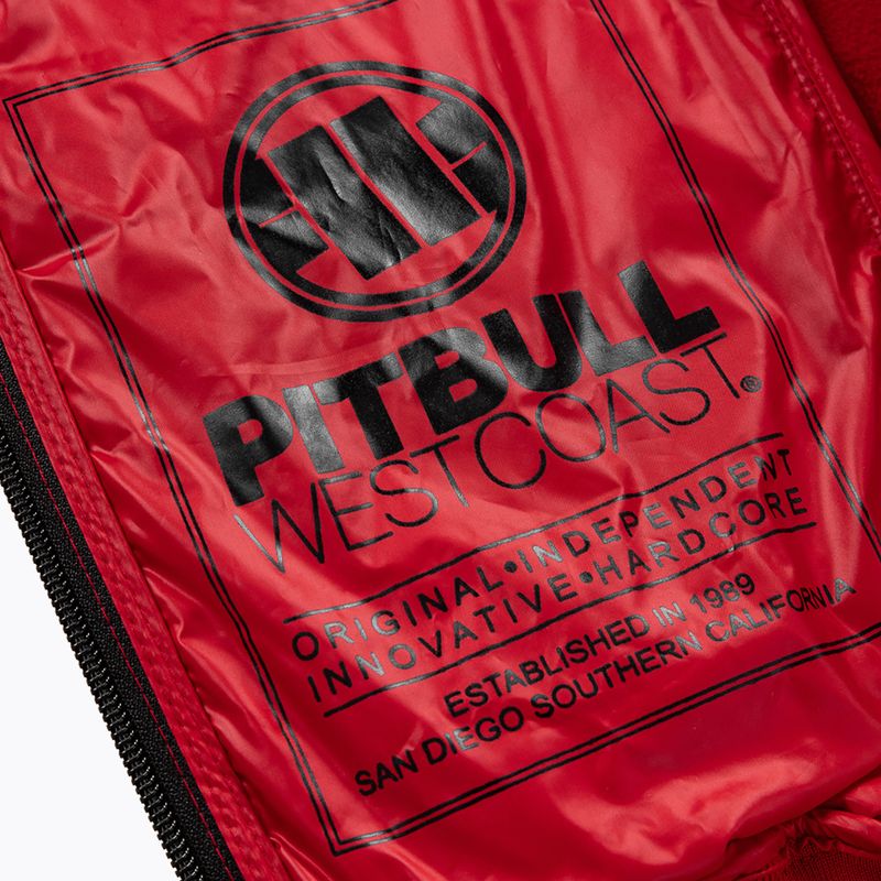 Pitbull West Coast pánská bunda Shadow red 10
