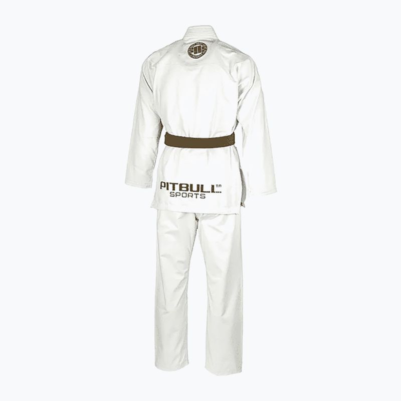 GI pro brazilské jiu-jitsu mužů Pitbull West Coast Gi BJJ PB 2017 350 white 2