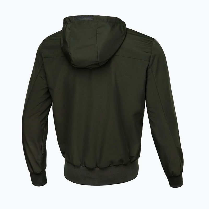 Pánská olivová bunda Pitbull West Coast Lakeport 2