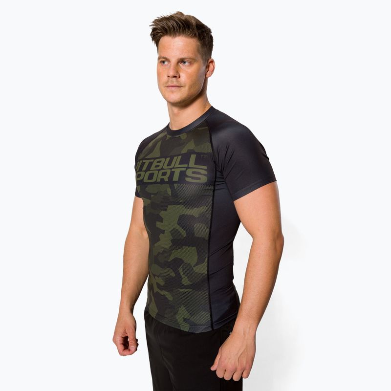 Pánský chránič na ramena Pitbull West Coast T-S Rash Dillard olive camo