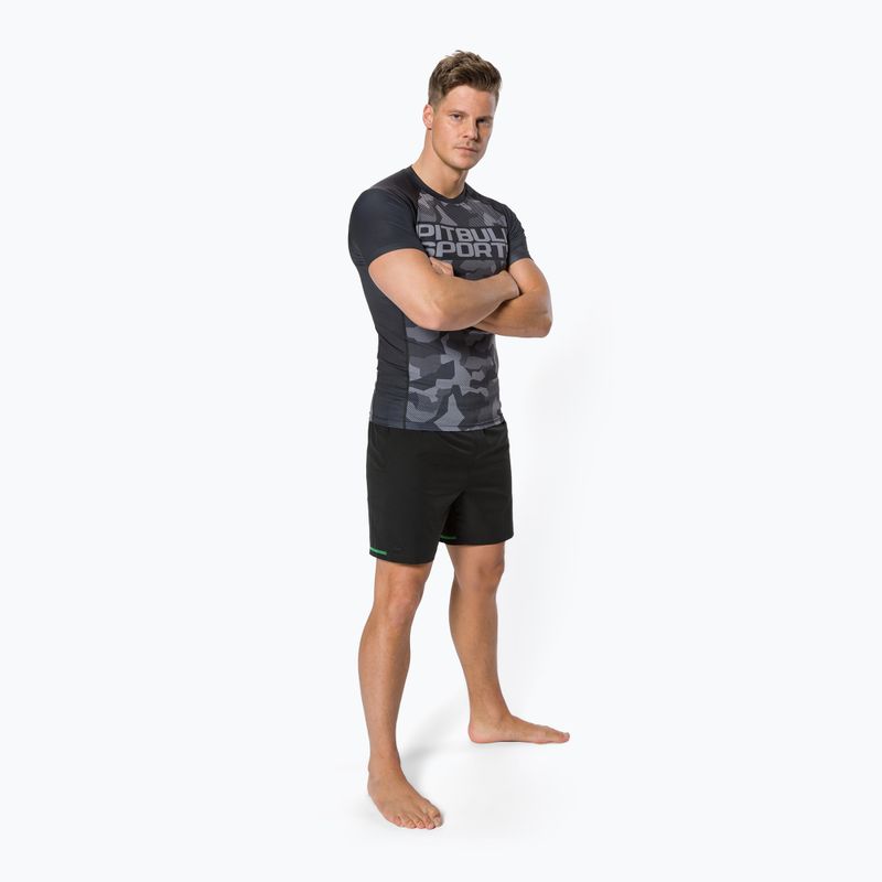 Pánský chránič na ramena Pitbull West Coast T-S Rash Dillard black camo 2