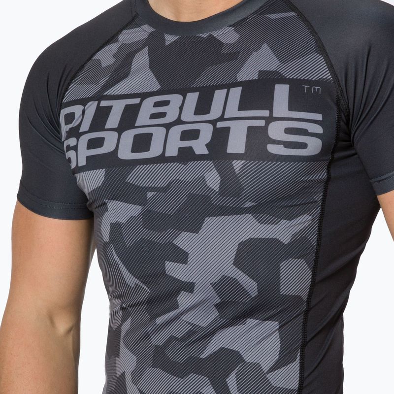 Pánský chránič na ramena Pitbull West Coast T-S Rash Dillard black camo 4