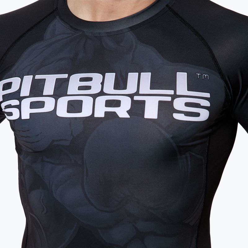 Pánský chránič na ramena Pitbull West Coast T-S Rash Master Of Boxing black 4