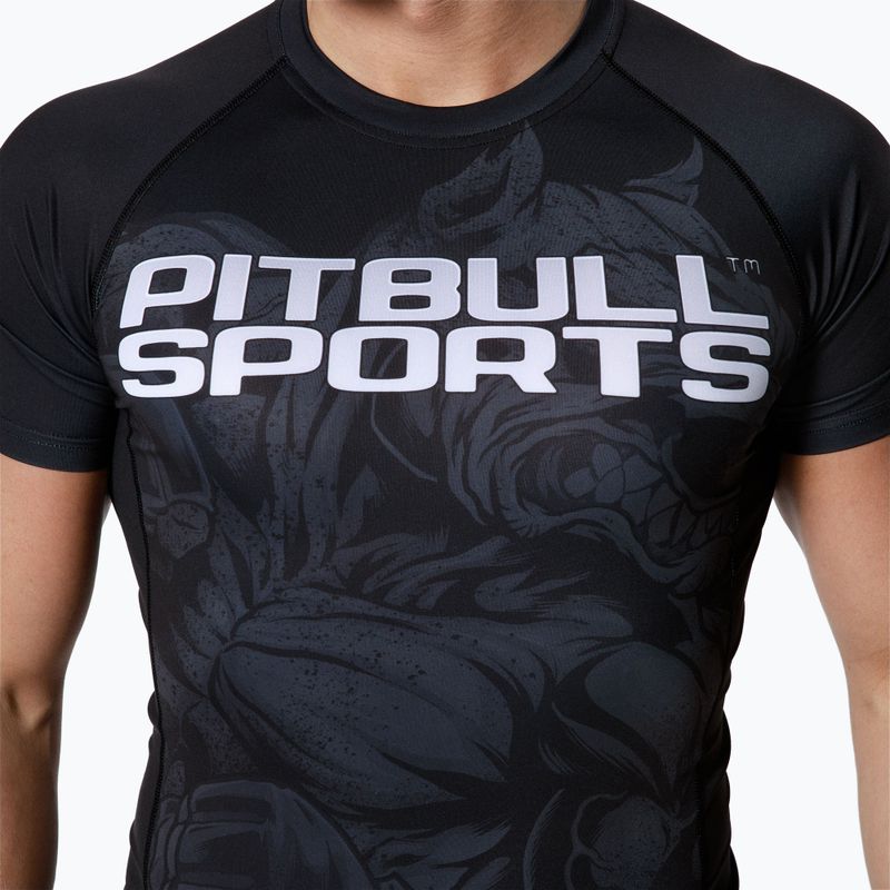 Pánský chránič na ramena Pitbull West Coast T-S Rash Master Of Mma black 4