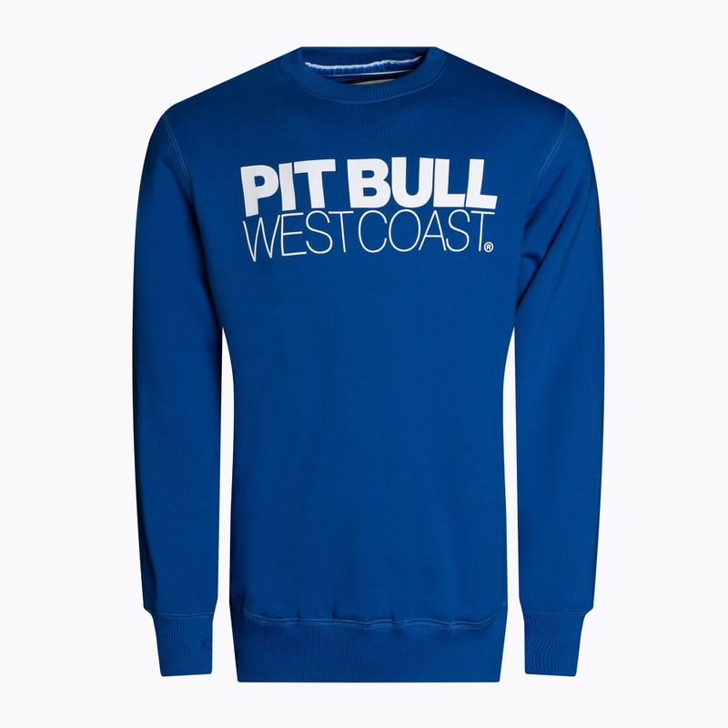 Pánská mikina Pitbull West Coast Crewneck TNT royal blue