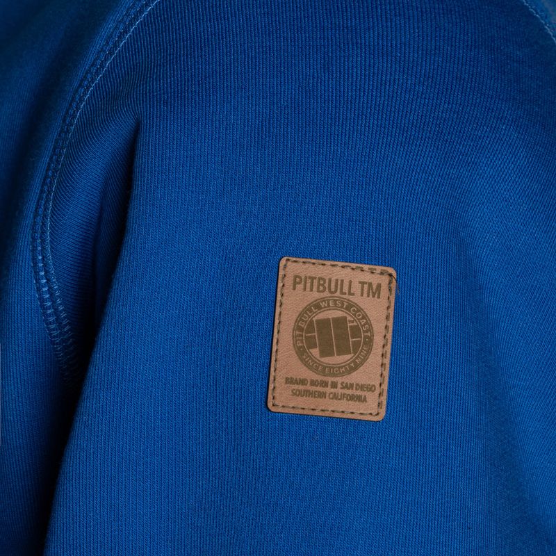 Pánská mikina Pitbull West Coast Crewneck TNT royal blue 3