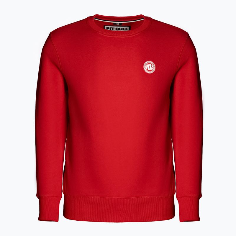 Pánská mikina Pitbull West Coast Crewneck Small Logo red