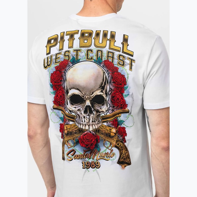 Pánské tričko Pitbull West Coast Santa Muerte white 6