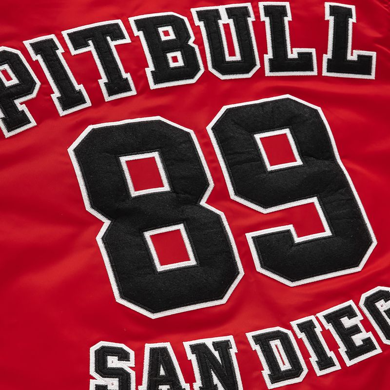 Pánská bunda Pitbull West Coast Silverwing Padded Varsity red 5
