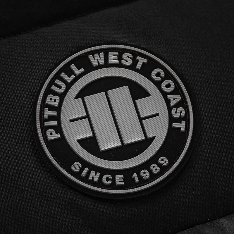 Pánská zimní bunda Pitbull West Coast Greyfox Hooded Quilted black 5
