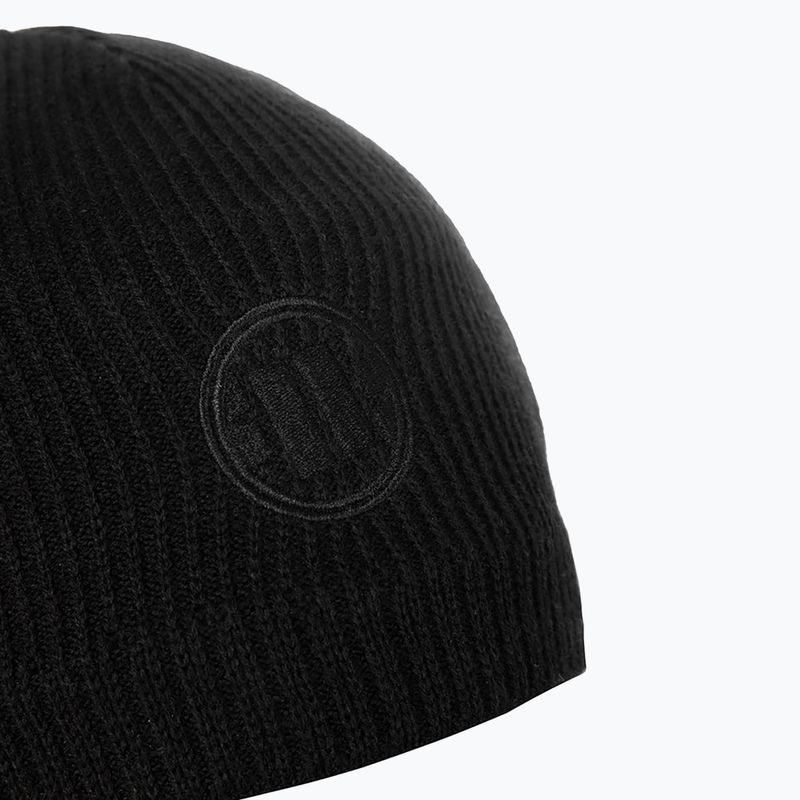 Pánská zimní čepice Pitbull Beanie Mills Logo black 3