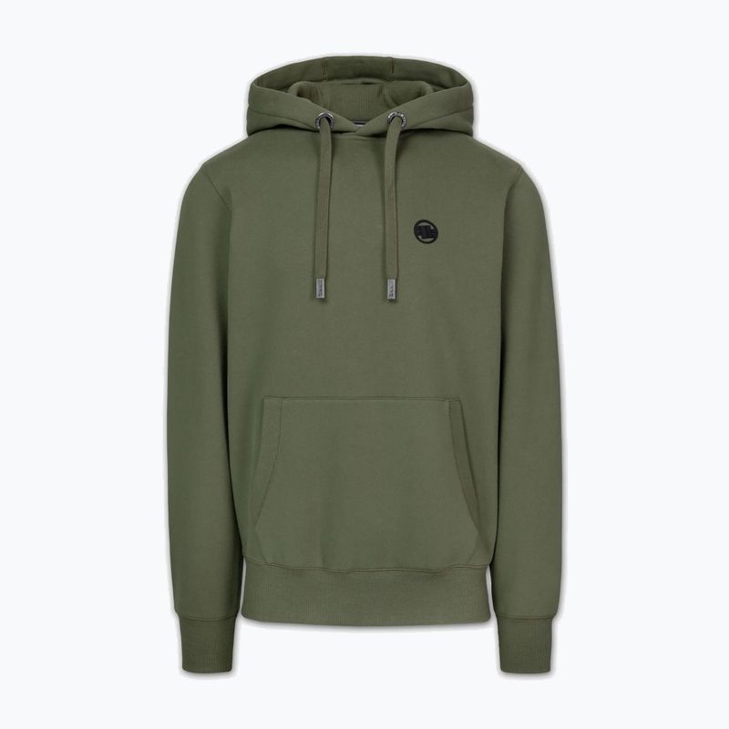 Pánská mikina Pitbull Small Logo Hooded olive 3
