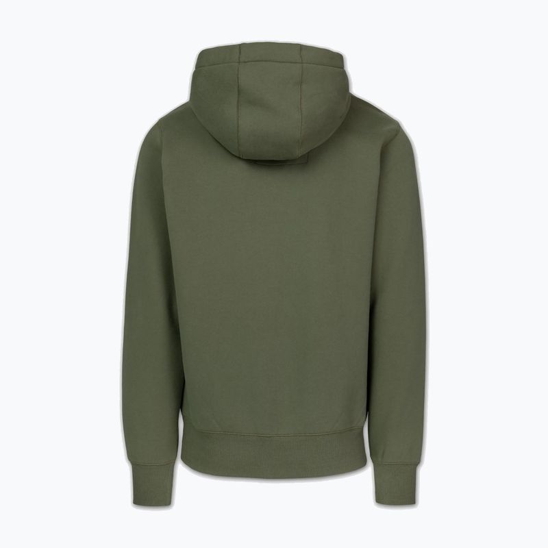 Pánská mikina Pitbull Small Logo Hooded olive 4