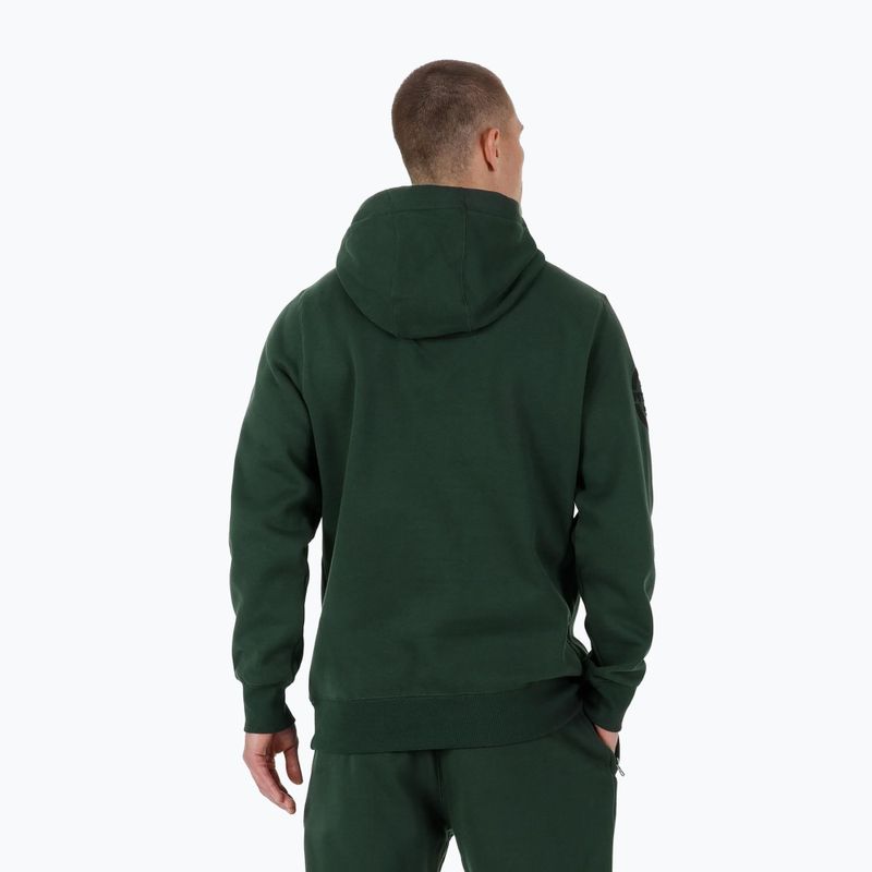 Pánská mikina Pitbull Sherwood Hooded dark green 3