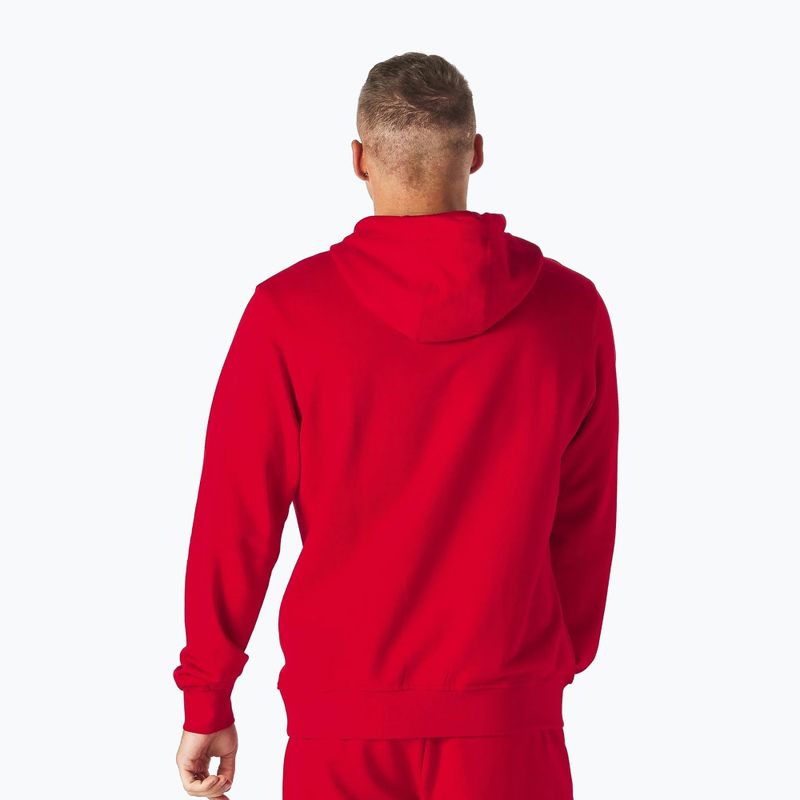 Pánská mikina Pitbull West Coast Hooded Hilltop Terry Group red 2