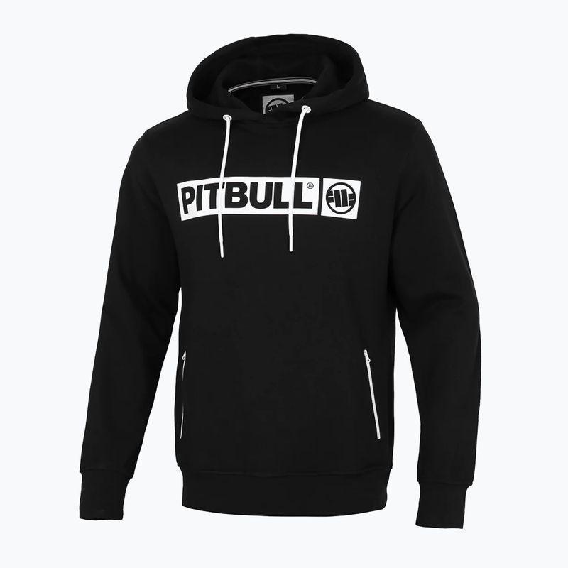 Pánská mikina Pitbull West Coast Hooded Hilltop Terry Group black 3
