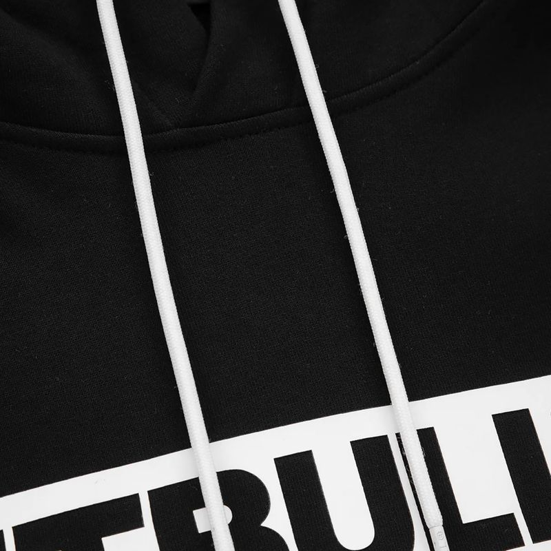 Pánská mikina Pitbull West Coast Hooded Hilltop Terry Group black 5