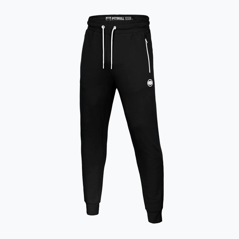 Pánské kalhoty Pitbull West Coast Trackpants Small Logo Terry Group black 3