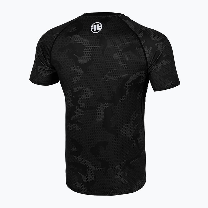 Páínské tričko rashguard  Longsleeve Rashguard Pitbull Rashguard Net Camo II black camo 8