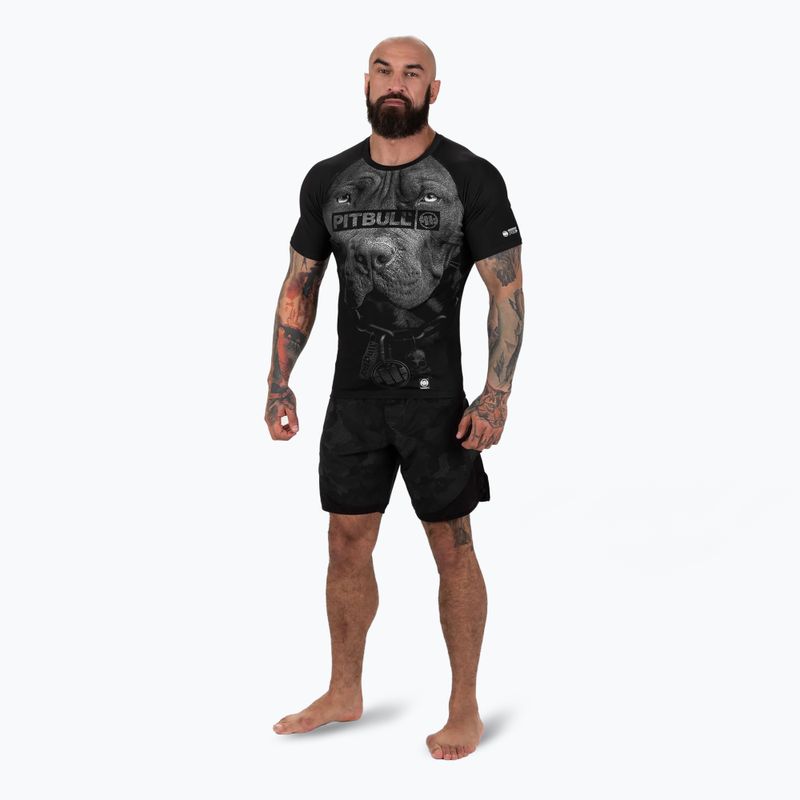 Páínské tričko rashguard  Longsleeve Rashguard Pitbull Born in 1989 Rashguard black 2