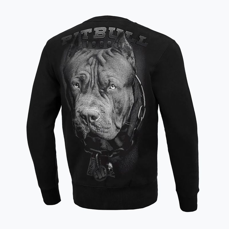 Pánská mikina Pitbull West Coast Born In 1989 Crewneck černá 3