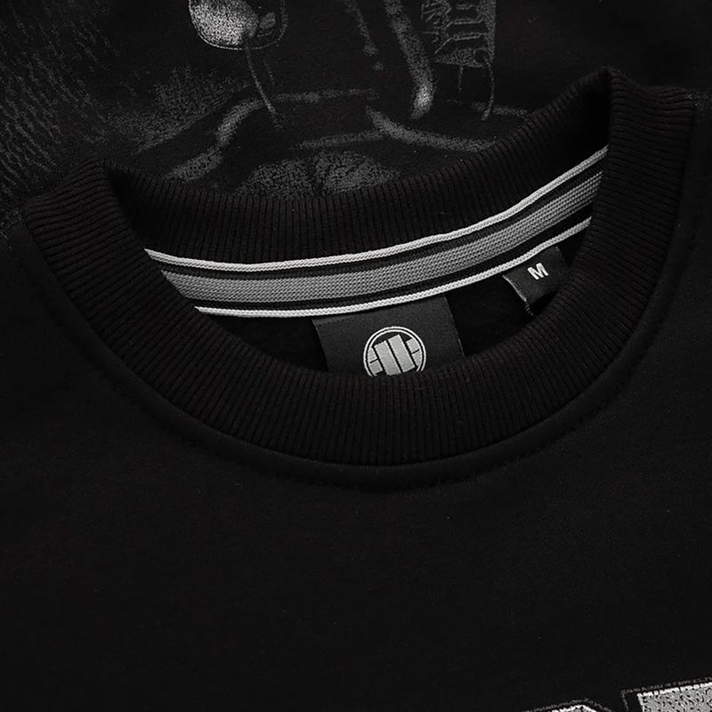 Pánská mikina Pitbull West Coast Born In 1989 Crewneck černá 5