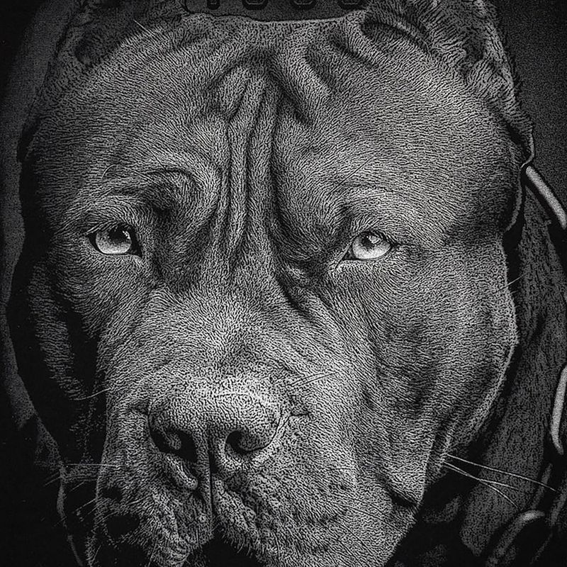 Pánská mikina Pitbull West Coast Born In 1989 Crewneck černá 6