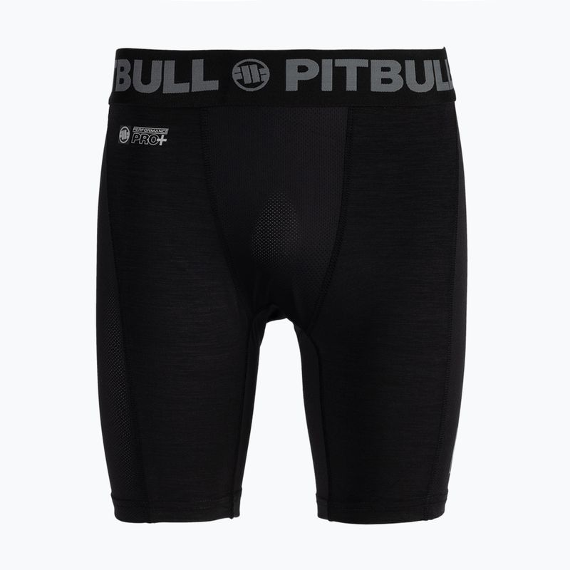 Pánské kompresní šortky Pitbull West Coast Performance Compression black