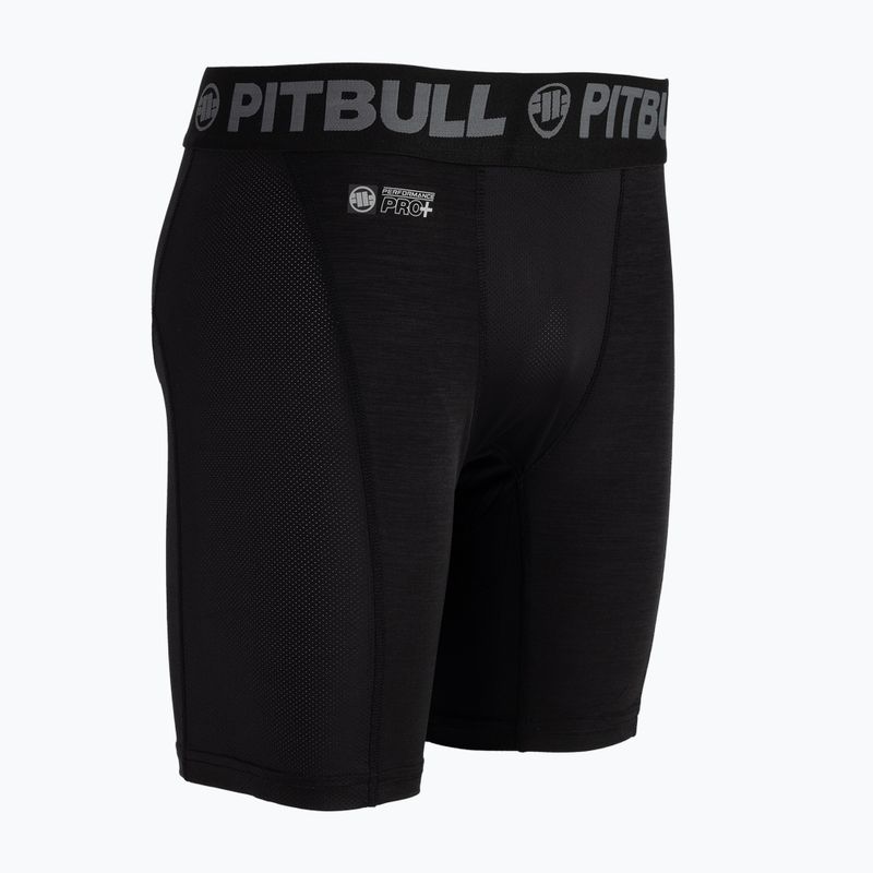 Pánské kompresní šortky Pitbull West Coast Performance Compression black 3