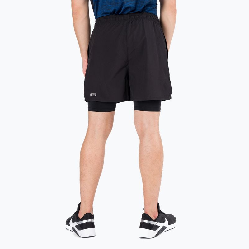 Pánské tréninkové šortky Pitbull West Coast Performance Mesh 2 black 3