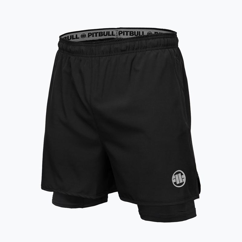 Pánské tréninkové šortky Pitbull West Coast Performance Mesh 2 black 6