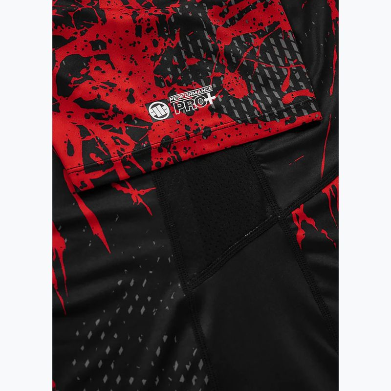 Pánské sportovní  tričko Pitbull Mesh Performance Pro Plus Blood Dog II black 11