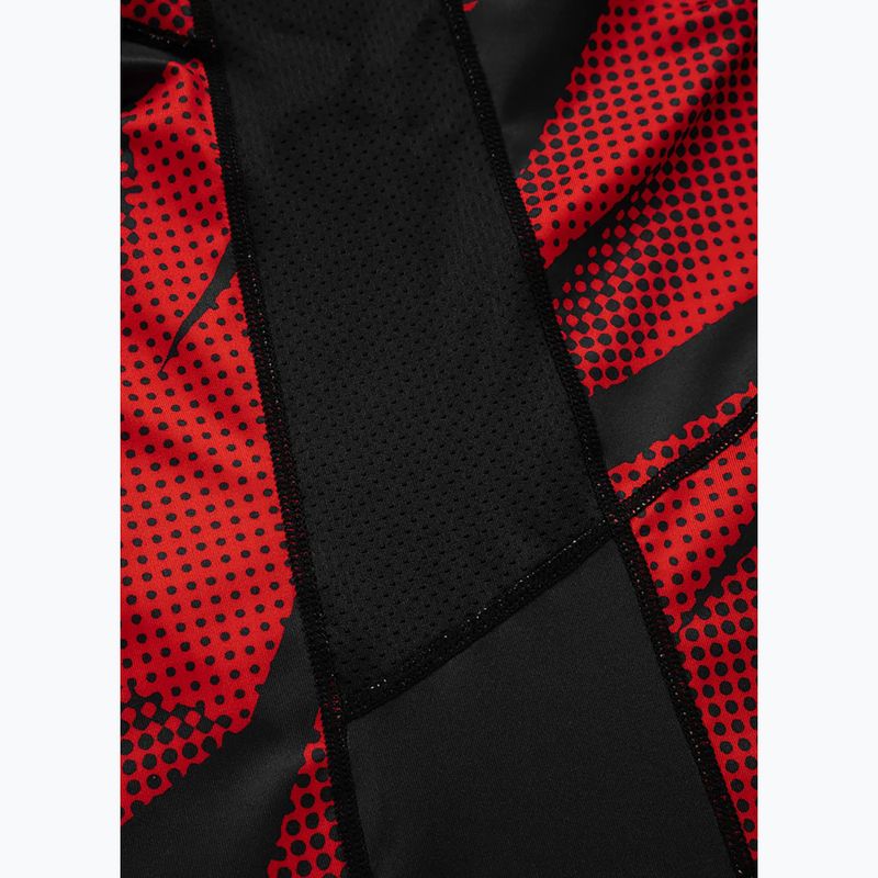 Pánské sportovní  tričko Pitbull Mesh Performance Pro Plus Dot Camo II red 8