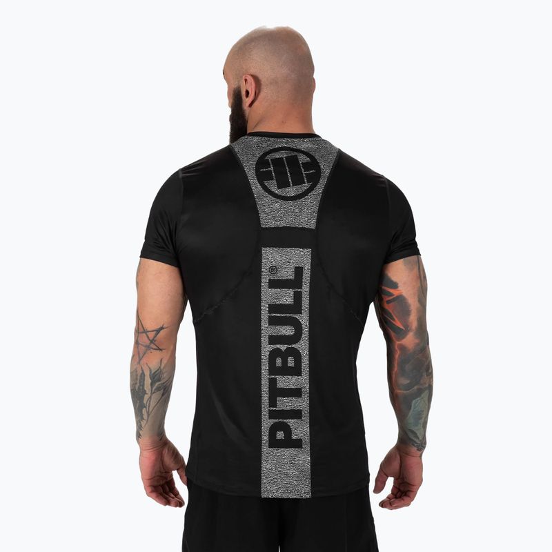 Pánské sportovní  tričko Pitbull Mesh Performance Pro Plus Born in 1989 black 3