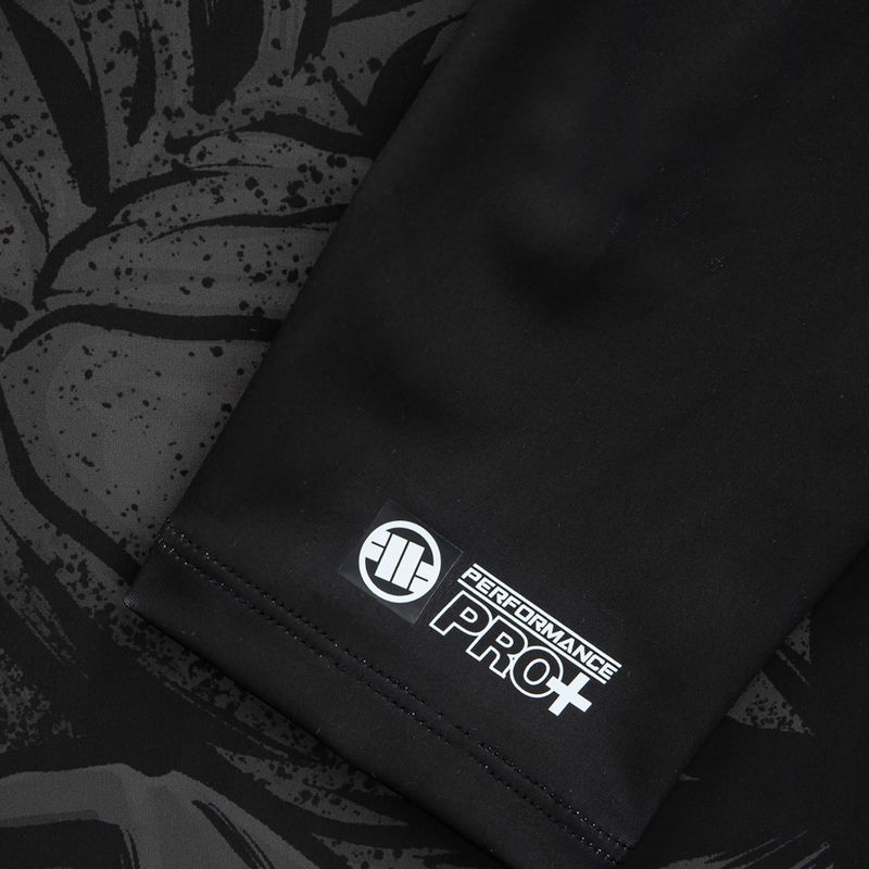 Pánský chránič Rashguard s dlouhým rukávem Pitbull West Coast Masters of MMA Hilltop Rash black 4