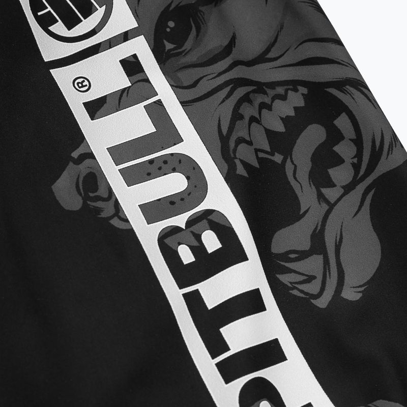 Pánské kompresní šortky Pitbull West Coast Masters of BJJ Hilltop black 5