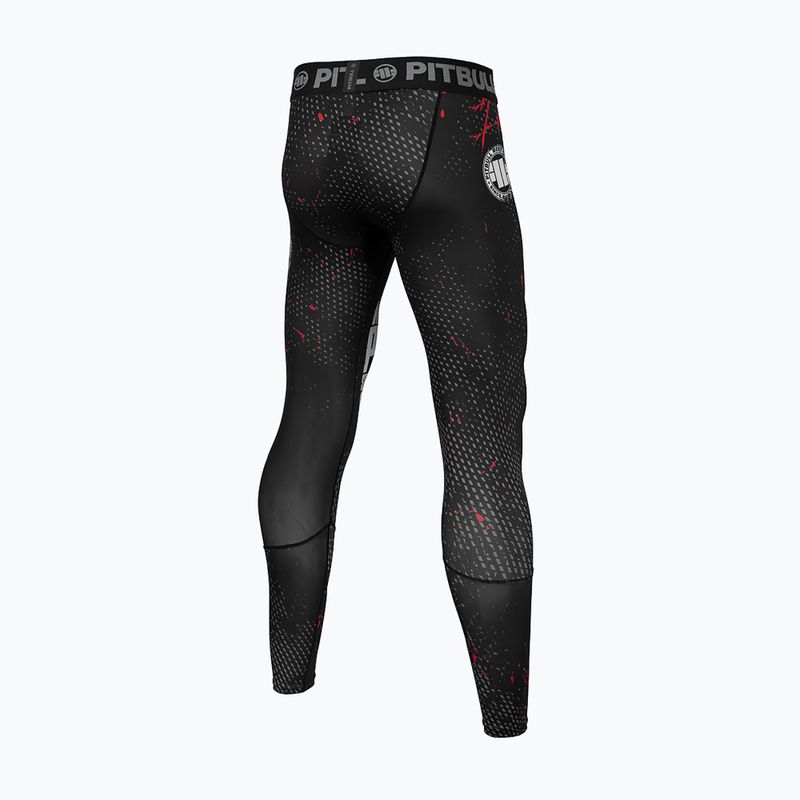 Pánské legíny Pitbull West Coast Leggins Blood Dog 2 black 2